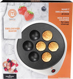 MasterChef Electric Ebelskiver Maker Delicious Homemade Japanese Takoyaki, Donut Holes, Cake Pops, Octopus Balls, Aebleskivers, Danish- Nonstick Easy Clean Appliance, Fun Gift