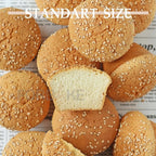 2-Pack Non-Stick Muffin Pan Set — 6-Cup Carbon Steel Baking Pans for Perfect Muffins & Cupcakes, Golden Easy-Release Surface, Even Heat Distribution, Dishwasher Safe