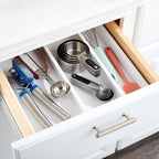 Farberware Professional Stainless SteelMeasuring Spoons Precision and Ease in Every Scoop, Features Magnetic Handles for Easy Storage, Dishwasher Safe