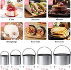 Biscuit Cutter Set, Dough Blender, Pastry Cutter, Biscuit Cutter, Dough Cutter,Pastry Cutter Set, Round Sifter,Baking Dough Tools for Cooking Cookies (3 Pcs/Set)