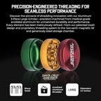 Santa Cruz Shredder Metal Herb Grinder Knurled Top for Stronger Grip 3-Piece Large 2.7" (Rasta)
