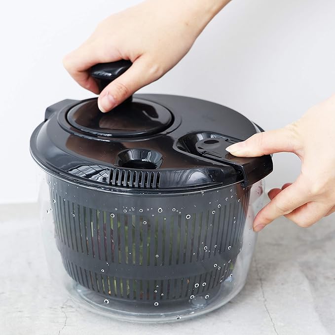 Pearl Metal Salad Spinner Vegetables Drainer