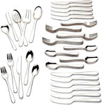 Lenox Stratton Flatware Set, Silver, 65 Piece