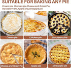 Sukh 0.94LB Pie Weights for Baking - Ceramic Pie Crust Weights Beans Reusable,Natural Ceramic Stoneware for Blind Baking Items,Homemade Kitchen Must Have,Round Household Steam Oven Stone