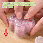 Generic 3 Pack Triangle Rice Ball Mold, Non-Stick Sushi Mold Set, Plastic, Yellow, Triangle