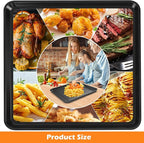Air Fryer Grill Pan for Ninja Foodi SP101 Digital Air Fryer Countertop Oven, 13 * 13'' Grill Plate Crisper Plate Rack Accessories Replacement Parts Tray for Ninja Foodi SP100 SP1001C SP201