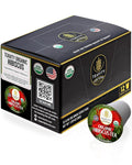 Organic Hibiscus Sabdariffa Tea Organic Naturally Decaf Tea Pods for Keurig by Teavity (12 Tea Pods)