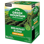 Green Mountain Coffee Roasters Breakfast Blend Single-Serve Keurig K-Cup Pods, Light Roast Coffee, 96 Count