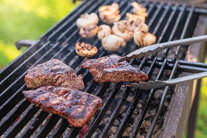 Y Yellowstone BBQ Tool Set - 2 Piece Spatula & Tongs, Grilling Utensils Set, Stainless Steel Barbecue Accessories for Outdoor Grill, Grill Gift for Men, Authentic Yellowstone Merchandise