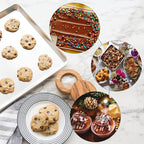 Baking Sheet Set of 5, Stainless Steel 5 Piece Cookie Sheet, Toaster Oven Baking Pan Set, Rectangle Size 16 x 12 x 1 inch, Healthy, Mirror Finish, Rust Free, Dishwasher Safe