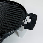 NUWAVE Cast Iron Grill With Enameled Non-Stick Coating, Designed For The NuWave Precision Induction Cooktop Black 16.3" x 10.4" x 0.7"