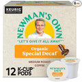 Newman's Own Organics Special Blend Decaf Keurig Single-Serve K-Cup Pods, Medium Roast Coffee, 72 Count