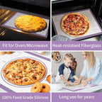 Non Stick Pastry Mat,Extra Large Silicone Baking Mat with Measurement, Food Grade Dough Rolling Mat for Making Cookies Macarons Bread Pie Crust, Easy to Clean& Multi-Purpose