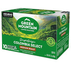 Green Mountain Coffee Roasters Colombia Select, Keurig Single Serve K-Cup Pods, Medium Roast Coffee, 60 Count, (6 Packs of 10)