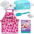 hatch & wander Kids Baking Set Bundle | Kids Apron & Chef Hat | Oven & Mix (included mix may vary)