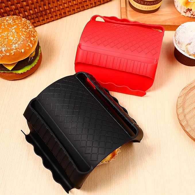 BESPORTBLE 2pcs Kitchen Finger Guards Cutting Protectors Heat Resistant Finger Covers for Bread and Vegetable Slicing Hand Safety Cooking Tool Set