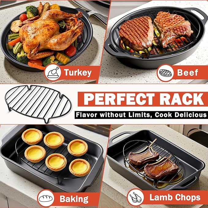 Roasting Rack for Roasting Pan