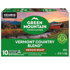 Green Mountain Coffee Roasters Vermont Country Blend Keurig Single-Serve K-Cup Pods, Medium Roast Coffee, 60 Count (6 Packs of 10)