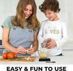 Zulay Kitchen Large Premium Garlic Press Set – Rust Proof & Dishwasher Safe, Bigger Bowl Garlic Mincer Tool with Silicone Garlic Peeler & Brush, Easy Squeeze & Clean, Ergonomic Handle - Silver