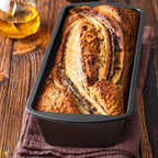 Tiawudi Extra Large Bread Pan, 13" x 5" Long Loaf Pan, Nonstick Baking Pan, Rectangular Loaf Tin, Set of 2