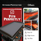 KITCHEN PERFECTION 28" Premium Silicone Griddle Cover Mat for Blackstone Griddle 28 Inch - Hermetic Protection from Rust & Debris All Year, Fits All Blackstone 28 Inch Models - Food Grade Silicone