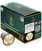 Coconut Rooibos Chai Tea Pods for Keurig - Organic Ginger Tea, Rooibos, Cinnamon, Cardamom, Coconut & Chai by Teavity (24 Tea Pods)