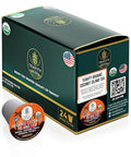 Coconut Rooibos Tea Pods for Keurig - Organic Ginger Tea, Rooibos, Cinnamon, Cardamom, Coconut by Coconut Island Teavity (24 Tea Pods)