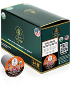 Coconut Rooibos Tea Pods for Keurig - Organic Ginger Tea, Rooibos, Cinnamon, Cardamom, Coconut by Coconut Island Teavity (24 Tea Pods)
