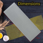A whole Honeycomb Mold,Tuile Mold-Silicone Honeycomb Baking Molds,Honey comb Silicone Fondant 3D Beehive Molded Candy,Chocolate Molds Set Sugar Bees for Cake Decorating