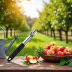 1Pc Black Stainless Steel Core Seed Remover Fruit Apple Pear Corer Easy Twist Kitchen Tool Fruit and Vegetable Corers