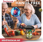INSTACAN Higher Torque and One Touch Electric Jar Opener Easy Remove Almost Size Lid with Auto-Off, Powerful Bottle Opener for Arthritic Hands, Automatic Jar Opener for Weak Hands and Seniors (Black)