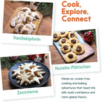 Kids Real Dessert Baking Kit for Families - Interactive & Educational Kit Includes 3 Recipe Cards with Key Ingredients, Baking Tools for Kids with Guide- Perfect for Families and Homeschooling Germany