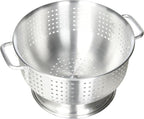Winco Aluminum Colander with Base, 8-Quart, Medium