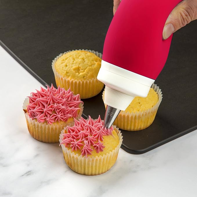 PREPWORKS Kitchen Tool Decorating Set, 1 Count, Red