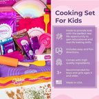 Cookie Cups The Rainbow Ravioli Making Kit, Kids Baking Set for Fun & Realistic Pasta Making, At-Home Ravioli Maker with Complete Supplies, Kids Baking Sets for Girls & Boys Aged 3 Years and Up