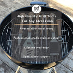 Baseball BBQ | 'Slider' Multi-Tool Spatula | BBQ Grilling Accessories & Utensils for Baseball Fans| Unique Wooden Bat Handle & Quality Stainless Steel Design | Ideal Gift for Dads or Grill Master