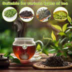 2Pcs Stainless Steel Mesh Tea Infuser, 2.1 inch Tea Ball with Panda Pendant,Tea Strainer Tea Diffuser Tea Steeper for Filtering Tea,Tea Infusers for Loose Tea (Panda, 2PC)