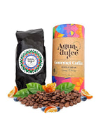 Honey-Process Ground Coffee, Medium Roast by Agua Dulce. Costa Rican Specialty Gourmet Coffee — 100% Arabica Single Origin. Pack of 1 (12 oz)