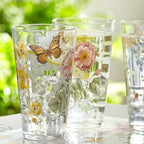 Lenox 866239 Butterfly Meadow Acrylic 4-Piece Highball Set, 20 oz, Acrylic NOT GLASS (Pack of 3)