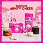 Dunkin’ White Chocolate Peppermint Artificially Flavored Coffee, K-Cup Pods, 60 Ct.