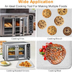Toaster Oven Replacement Parts for GTF7655 GTF7460 GTF7465 GTF7520,Toaster Oven Air Fryer Basket accessories for Gourmia Digital Toaster Oven Air Fryer 17 Cooking Presets French Door 1700W 24L