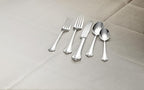 Lenox Silverware Set For 12, Alcott 89-Piece Flatware Set with Serving Utensils, Service For 12, 18/10 Stainless Steel, Mirror Finish, Dishwasher Safe, Knives Spoons and Forks (Silver, 89 Piece)