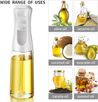 Oil Sprayer for Cooking- 200ml Glass Olive Oil Sprayer Mister, Olive Oil Spray Bottle, Kitchen Gadgets Accessories for Air Fryer, Canola Oil Spritzer, Widely Used for Salad Making, Baking, Frying,BBQ4