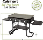 Cuisinart CGG-0036, 36" Four Burner Gas Griddle
