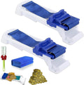 Lumpia Roller Machine, Vegetable Meat Rolling Tool, Create Fun Family-Style Lumpia & Spring Rolls at Home, Easy DIY Eggroll & Sushi Roller with Smooth Push Design, Easy to Clean (2PC)