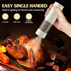 1 Pack Salt and Pepper Grinder-Electric Adjustable Coarseness Salt Pepper Grinder Shakers House Warming Gifts Automatic Battery Pepper Mill Shakers Gifts for Women Wedding Registry Must Haves