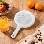 Ultra Fine Mesh Strainer with Handle, 2 Pack, 100/400 Mesh, Plastic Coffee Strainer, Small Colander for Kitchen, Nylon Fine Sieve for Nut Milk, Yogurt, Juice, Honey, Food, Tea Leaf Filter