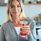 Amazing Abby - Liberty - 12-Ounce and 16-Ounce Plastic Tumblers (Set of 16), Plastic Drinking Glasses, All-Clear Reusable Plastic Cups, BPA-Free, Shatter-Proof, Dishwasher-Safe