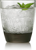 Libbey Classic Smoke Rocks Glasses, 13-ounce, Set of 12