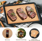 120 Pcs Air Fryer Parchment Paper Compatible with the Breville Smart Oven Air Fryer Pro BOV900BSS, 9''x13'' Disposable Airfryer Liner Paper for Cuisinart Airfryer Toaster Oven Combo Accessories